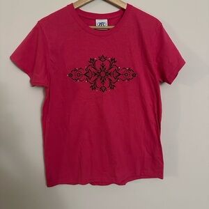 Pink Graphic T-Shirt